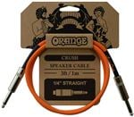 Orange Crush Speaker Cable 1/4" Straight to Straight Front View